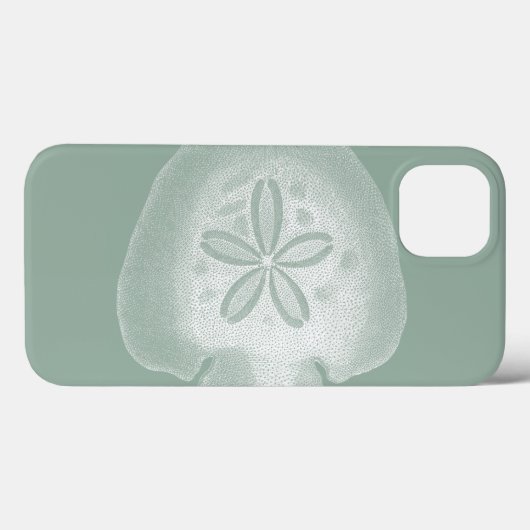 Silhouette Sand Dollar Case-Mate iPhone Case (Achterkant (horizontaal))