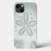 Silhouette Sand Dollar Case-Mate iPhone Case (Achterkant)