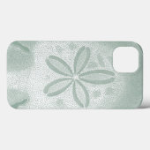 Silhouette Sand Dollar Case-Mate iPhone Case (Achterkant (horizontaal))