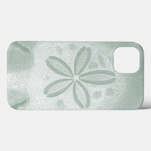 Silhouette Sand Dollar Case-Mate iPhone Case (Achterkant (horizontaal))