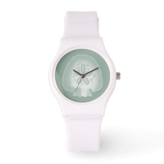 Silhouette Sand Dollar Horloge (Voorkant)