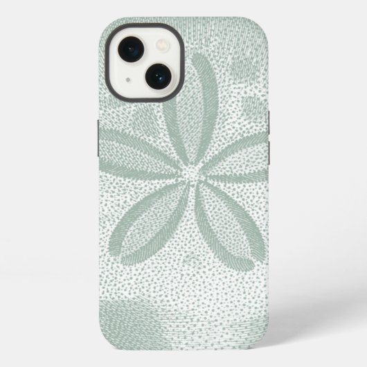 Silhouette Sand Dollar iPhone Hoesje (Achterkant)