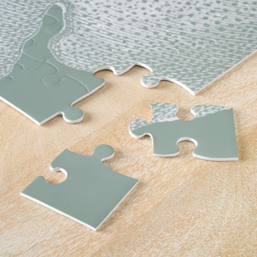 Silhouette Sand Dollar Legpuzzel (Zijkant)