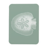 Silhouette Sand Dollar Magneet (Verticaal)