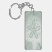 Silhouette Sand Dollar Sleutelhanger (Voorkant Links)
