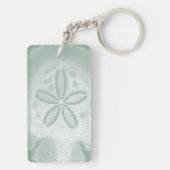 Silhouette Sand Dollar Sleutelhanger (achterkant)