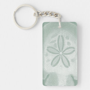 Silhouette Sand Dollar Sleutelhanger