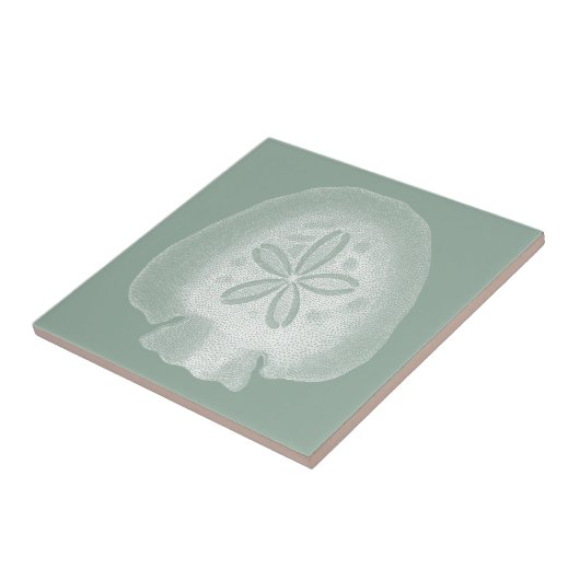 Silhouette Sand Dollar Tegeltje (Zijkant)