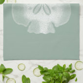 Silhouette Sand Dollar Theedoek (Gevouwen)