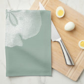 Silhouette Sand Dollar Theedoek (Quarter Fold)