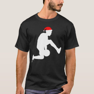 Silhouette Santa Hat G T-shirt