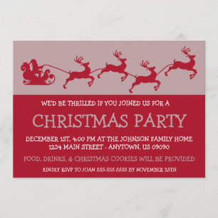 Silhouette Santa's Slaapse uitvindingen (Bandemann Kaart