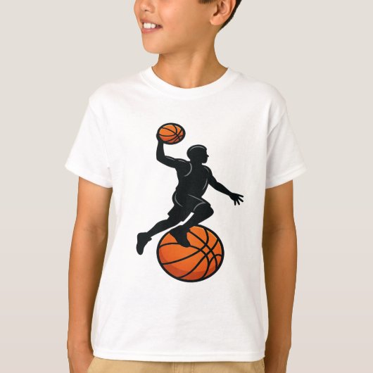 Silhouette Slam Dunk T-shirt (Voorkant)