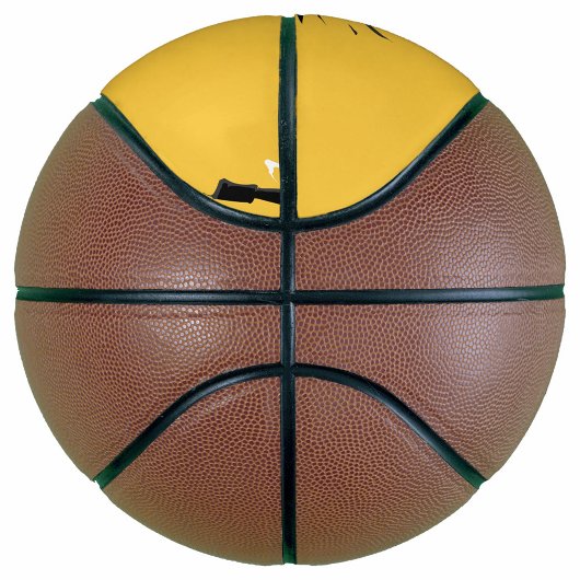 Silhouette speler basketbal