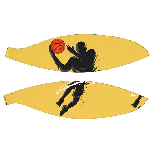 Silhouette speler basketbal
