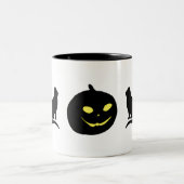 Silhouette Spells Sipper Tweekleurige Koffiemok (Center)