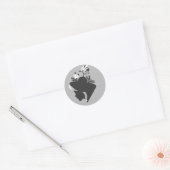 Silhouette Sticker (Envelop)