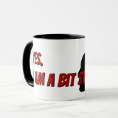 Silhouette Stress Head en Quote Mok (Voorkant links)