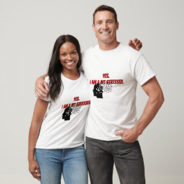 Silhouette Stress Head en Quote T-shirt