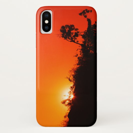 Silhouette Sunset Case-Mate iPhone Case (Achterkant)