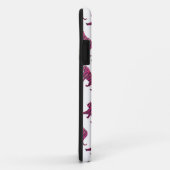 Silhouette Tiger roze en zwart Case-Mate iPhone Case (Achterkant/rechts)