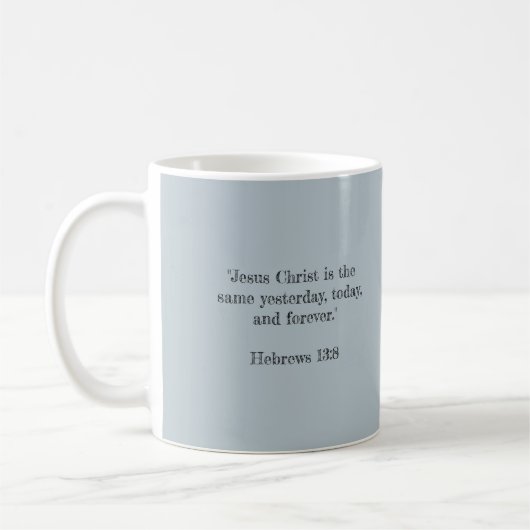 Silhouette Tree in Misty Field Koffiemok (Links)