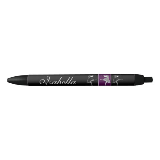 Silhouette Trio Ballet Zwarte Inkt Pen (Voorkant)