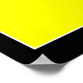 Silhouette trombone player, mondrian style art 20" poster (Hoek)