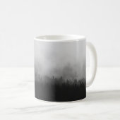 SILHOUETTE VAN BOMEN MET FOGS KOFFIEMOK (Voorkant rechts)