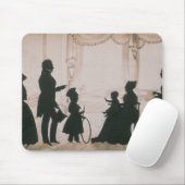 Silhouette van de Camsie Familie van Muismat (Met muis)