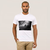 Silhouette van een ijsvogel t-shirt (Voorkant volledig)