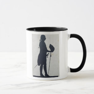 Silhouette van een Man Mok