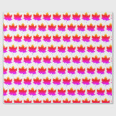 Silhouette van een paardenblad cadeaupapier (Vlak)