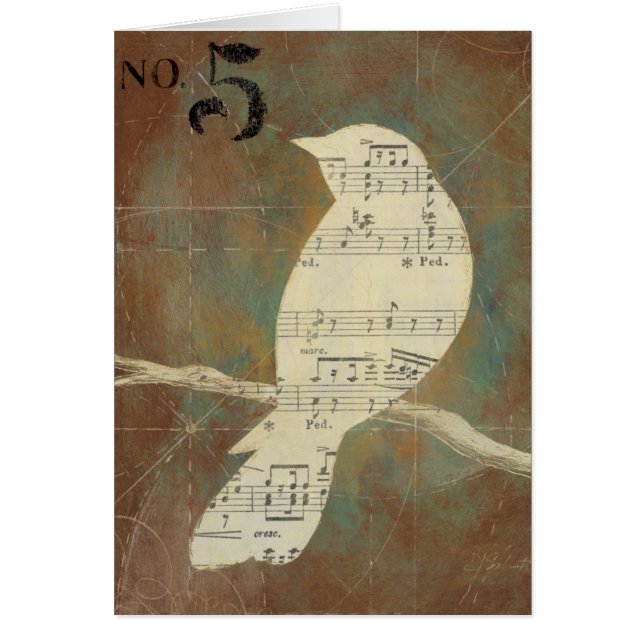 Silhouette van een vogel (Voorkant)