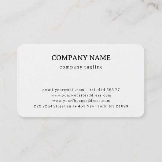 Silhouette van het Visitekaartje Violinist & Notes (Achterkant)