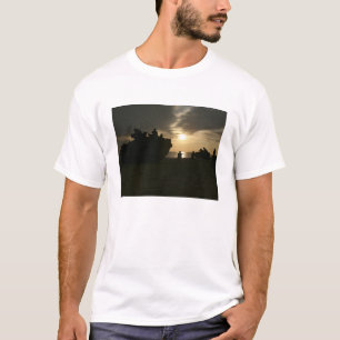 Silhouette van mariniers t-shirt