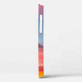 SILHOUETTE VAN MOUNTAINE ONDER CLOUDY BLUE SKY FOT Case-Mate iPhone CASE (Achterkant / Links)
