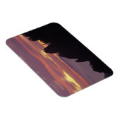 Silhouette van Mt. Huangshan (Gele Berg) bij Magneet (Rechterzijde)