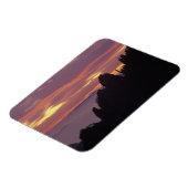 Silhouette van Mt. Huangshan (Gele Berg) bij Magneet (Linkerzijde)