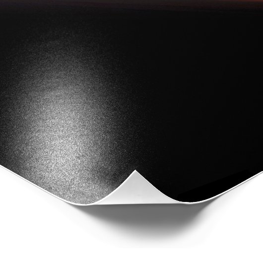 Silhouette van space shuttle Endeavor Foto Afdruk (Hoek)