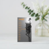 Silhouette Visitekaartje (Staand voorkant)