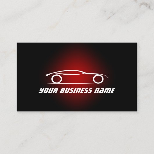 silhouette Visitekaartjes design (Voorkant)