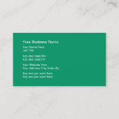 Silhouette Visitekaartjes voor computergebruik (Achterkant)