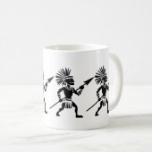 Silhouette Warrior Koffiemok (Voorkant rechts)