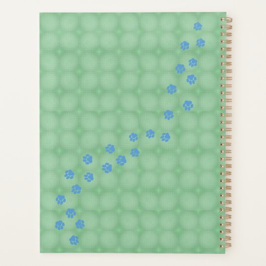 Silhouette Whippet Planner (Achterkant)