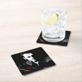 Silhouette with Autograph Kartonnen Onderzetters (Insitu)