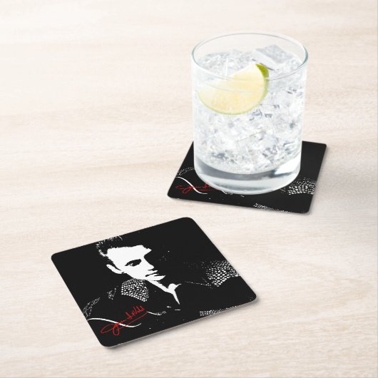 Silhouette with Autograph Kartonnen Onderzetters (Insitu)