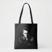 Silhouette with Autograph Tote Bag (Voorkant)