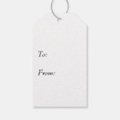  Silhouette Woman in Pet Personal Cadeaulabel (Achterkant)