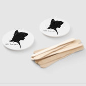 Silhouette Woman in Pet Personal Handwaaier (Niet-gemonteerd)